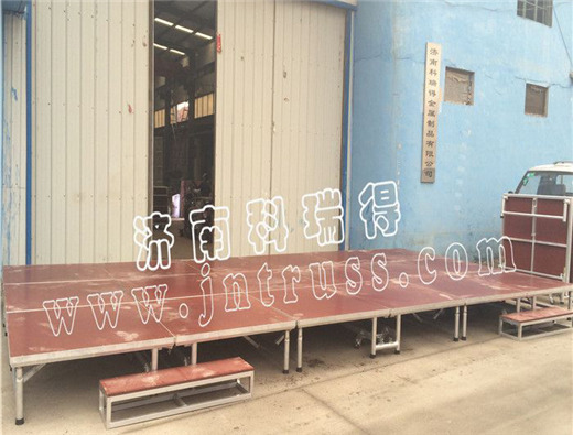 邯郸磁县客户定制铝合金酒店折叠舞台