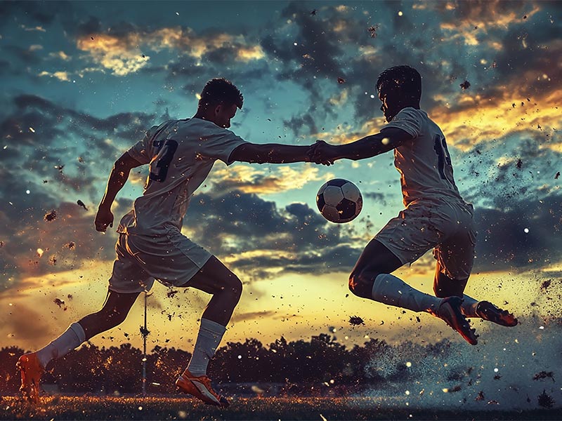 没必要！裁判哨响后，里索怒踢皮球吃到第二张黄牌被罚下